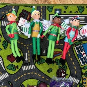 NWT ElfMates Colorful Elf Plush